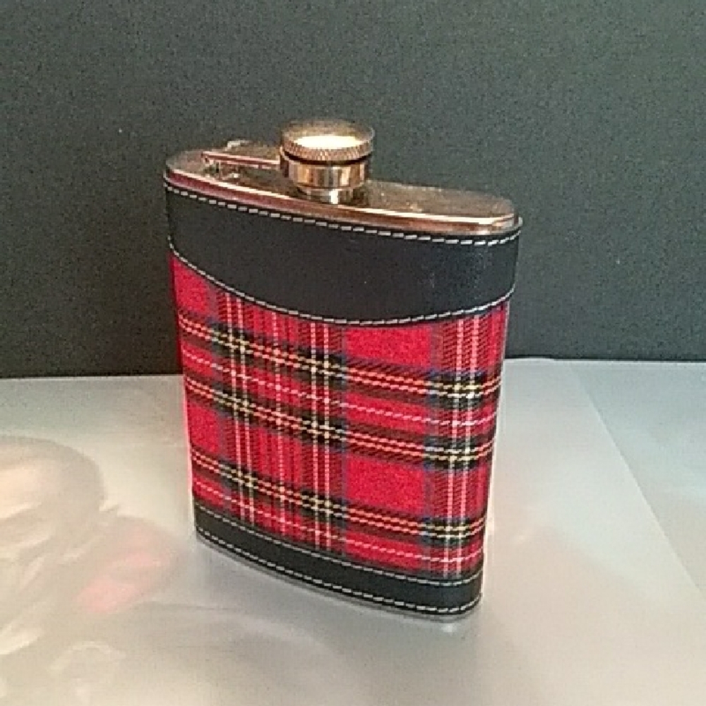 Scottish Hip Flask Stainless Steel